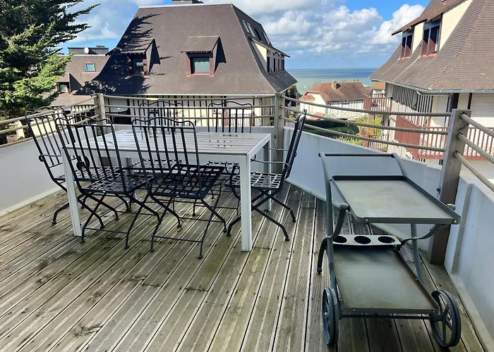 Prázdninový dům Maison Vue Proche Deauville Et